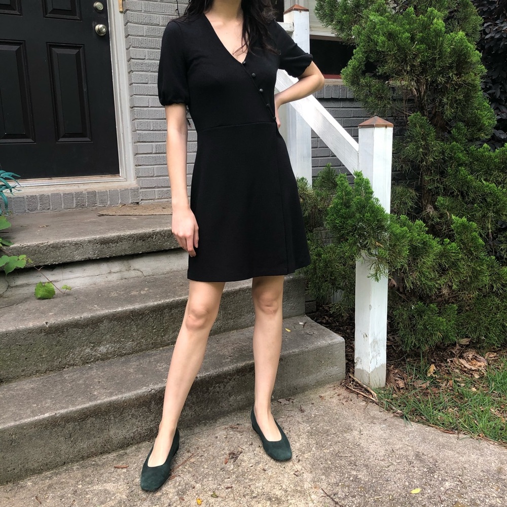 NWT Madewell little black dress